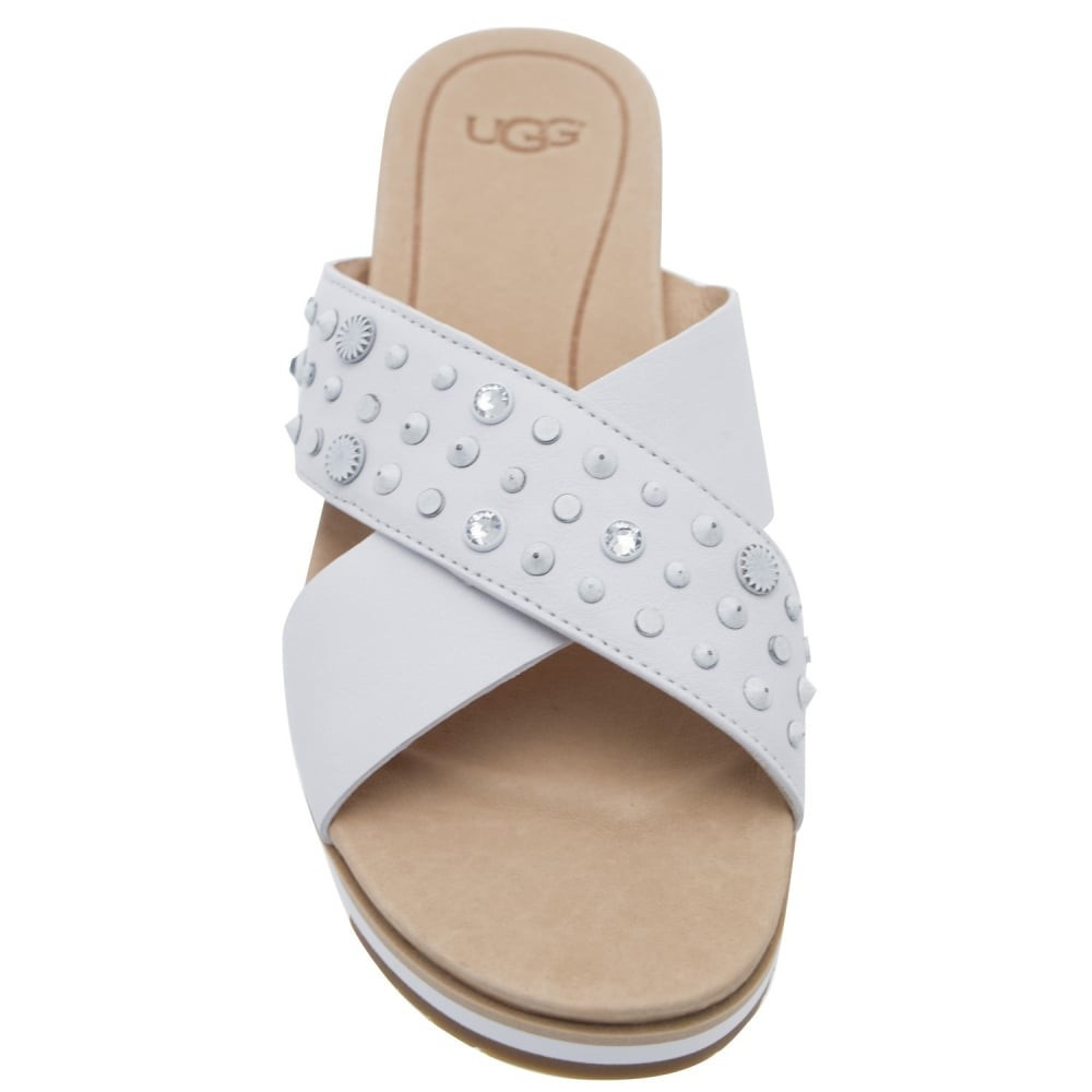 UGG Sandale UGG Kari Studded Bling - KARI-STUDDED-BLING-WHITE