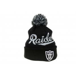 New Era Bonnet New Era Bobble Script 2 Oakland Raiders - 11082231