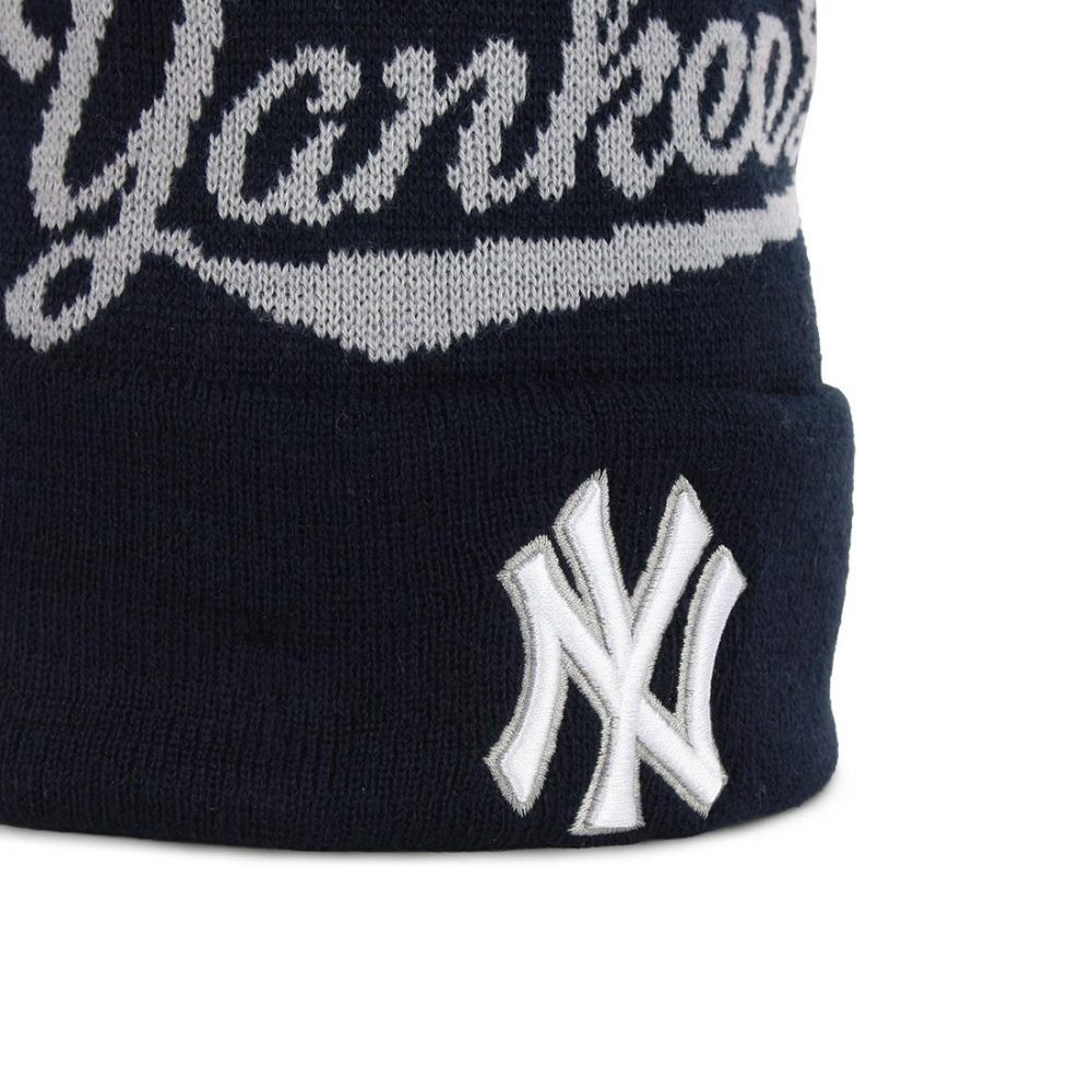 New Era Bonnet New Era Bobble Script 2 New York Yankees - 11082233