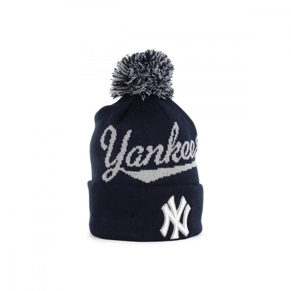 New Era Bonnet New Era Bobble Script 2 New York Yankees - 11082233