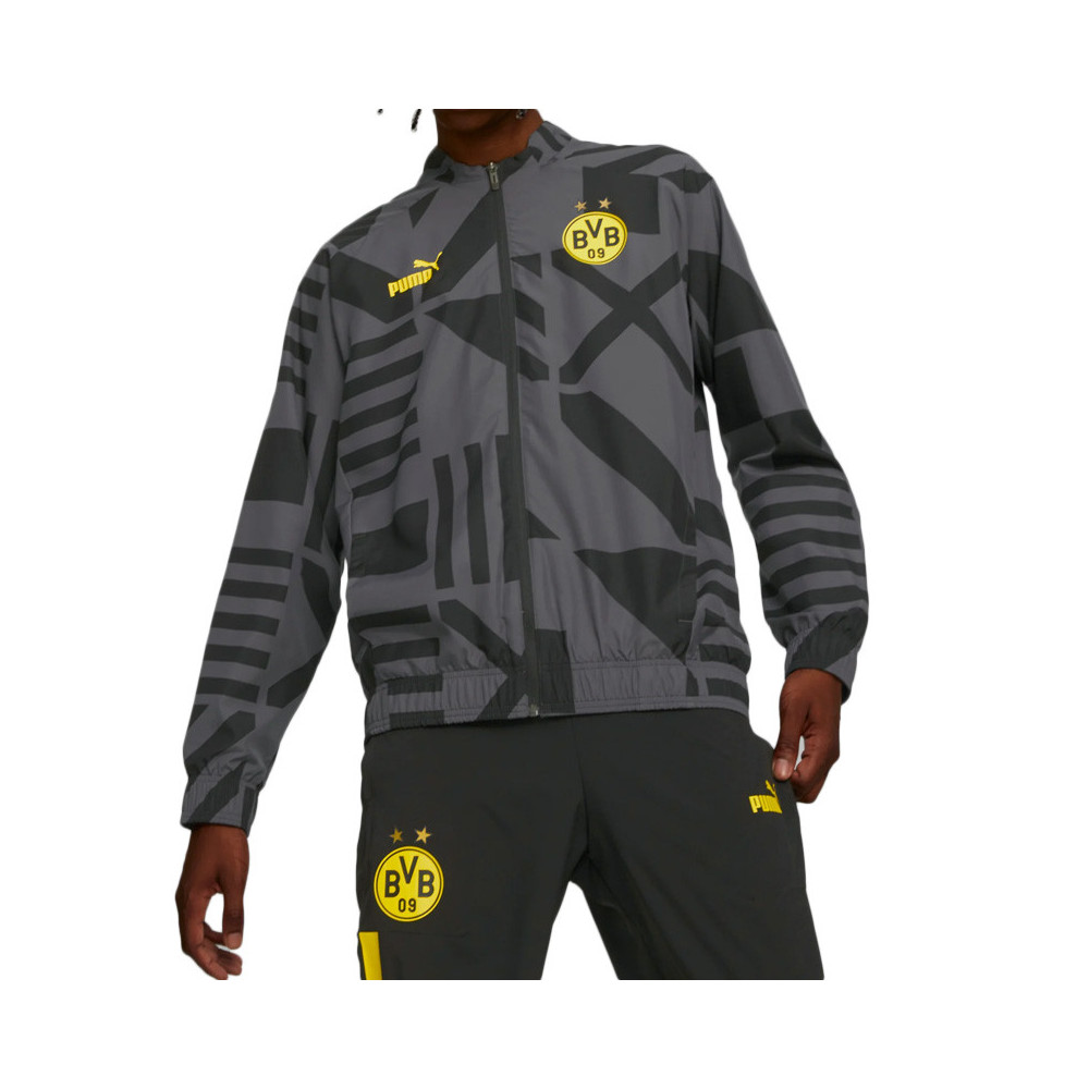 Puma Veste de survêtement Puma PREMATCH Borussia Dortmund Football