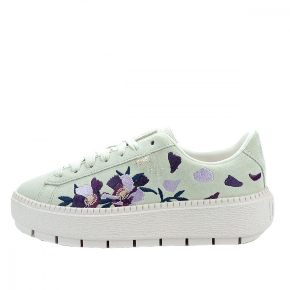 Puma Basket Puma Suede Platform Trace Flowery - 367810-01