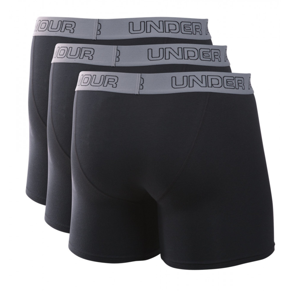 Under Armour Pack 3 boxers Under Armour Boxerjock en Charged Cotton stretch - 1277279-001