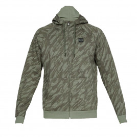 Under Armour Vestes de survÃªtement Under Armour RIVAL FLEECE CAMO  FZ HOODIE