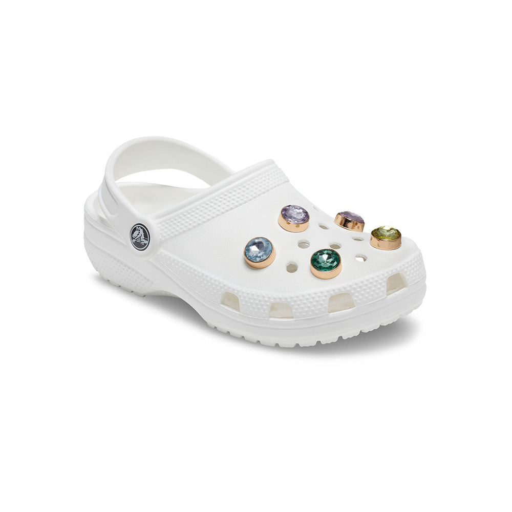 CROCS PINS Jibbitz Crocs GOLD AND GEM PACK 5