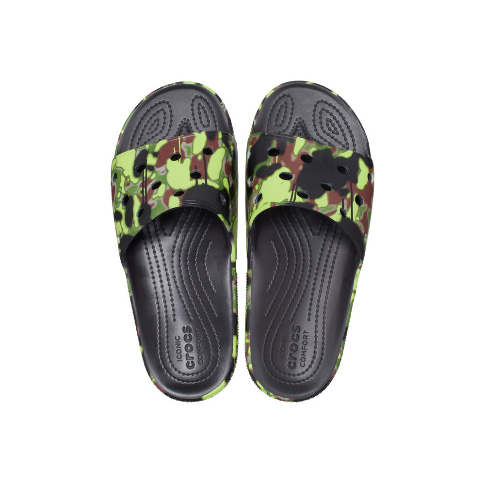 CROCS Sandale Crocs CLASSIC CROCS SPRAY CAMO SLIDE