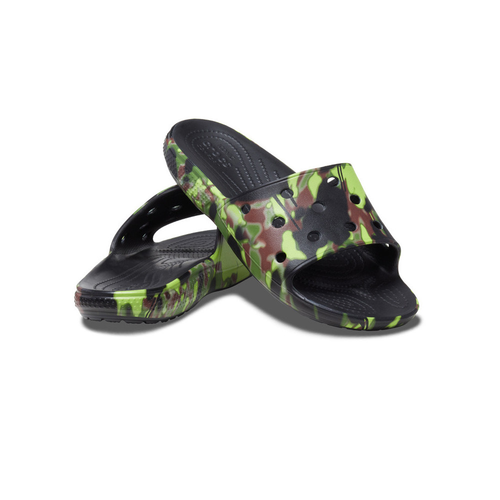 CROCS Sandale Crocs CLASSIC CROCS SPRAY CAMO SLIDE