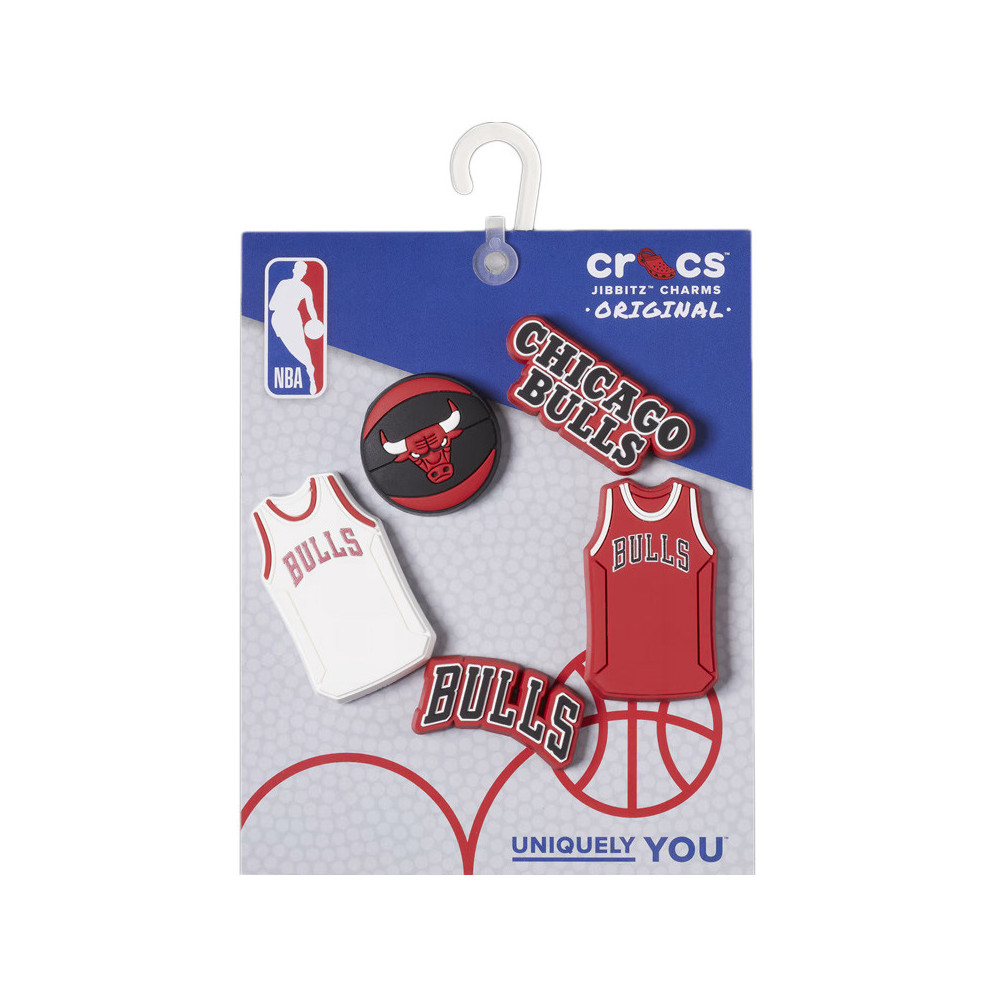 CROCS PINS Jibbitz Crocs NBACHICAGOBULLS LOGO