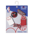 CROCS PINS Jibbitz Crocs NBACHICAGOBULLS LOGO