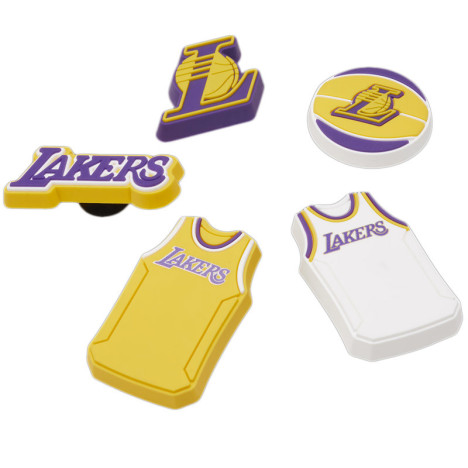 CROCS PINS Jibbitz Crocs NBALALAKERS LOGO