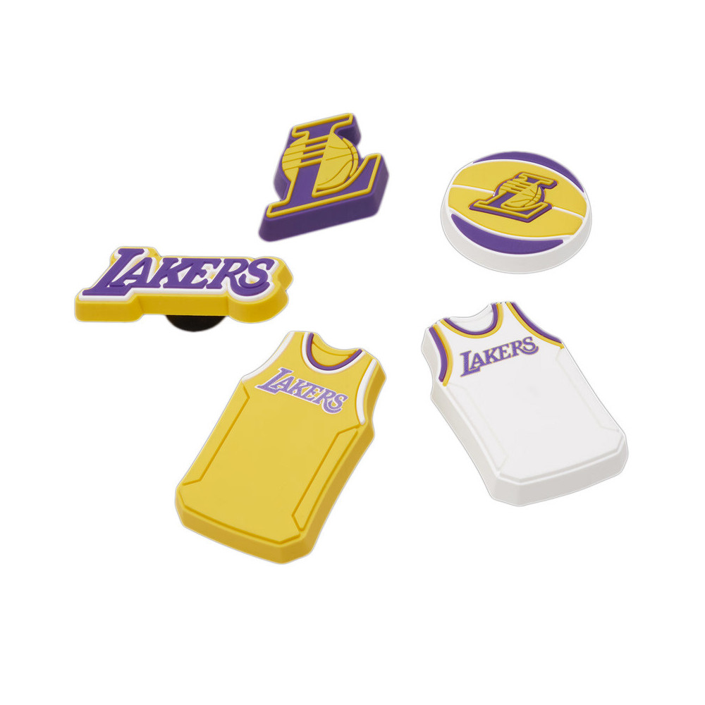 CROCS PINS Jibbitz Crocs NBALALAKERS LOGO