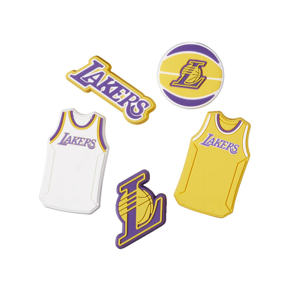 CROCS PINS Jibbitz Crocs NBALALAKERS LOGO