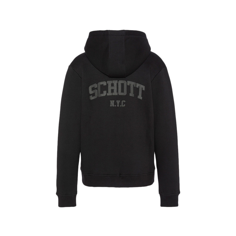 Schott Sweat à capuche Schott ZIPPE LOGO