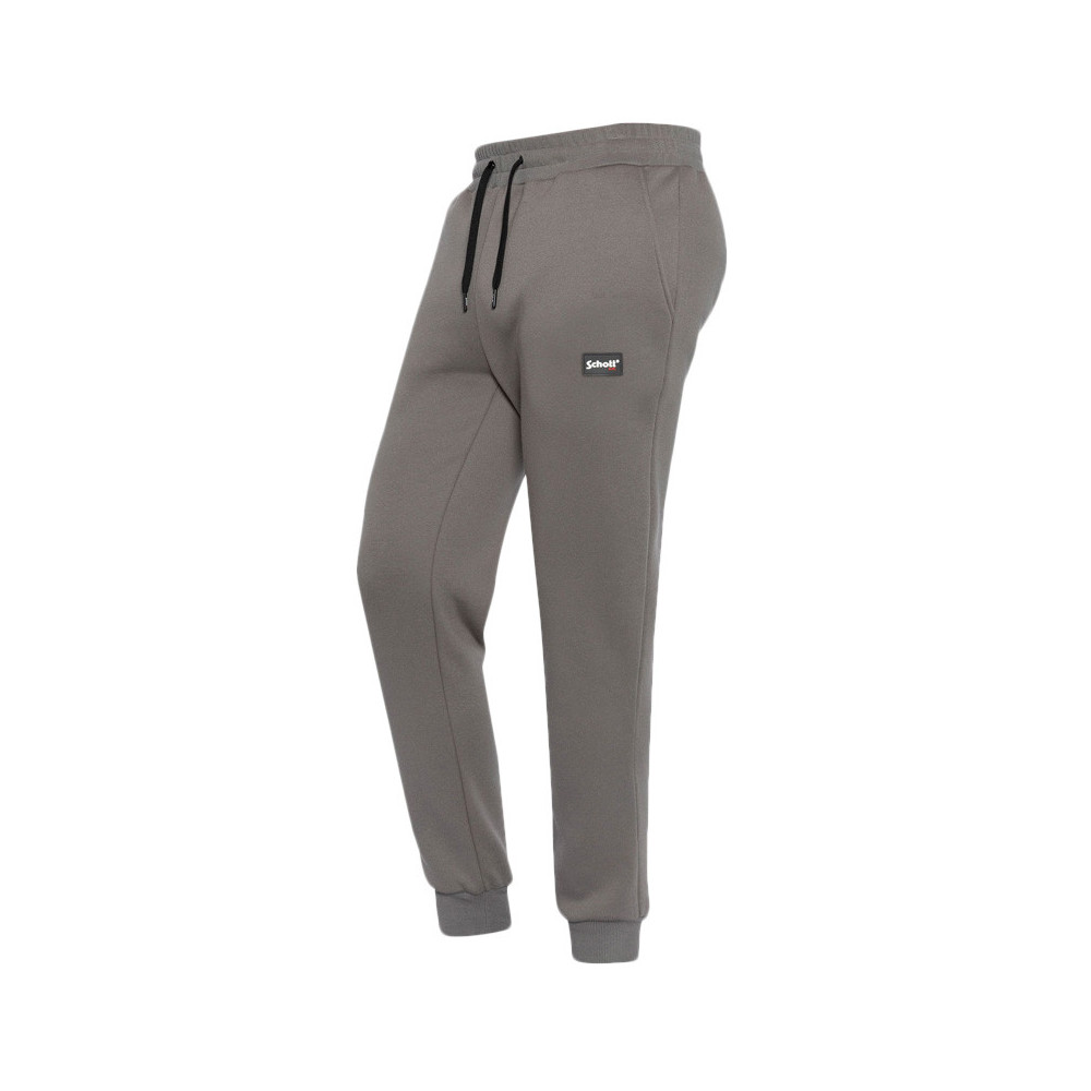 Schott Pantalon de  survêtement Schott MOLETON POCHE