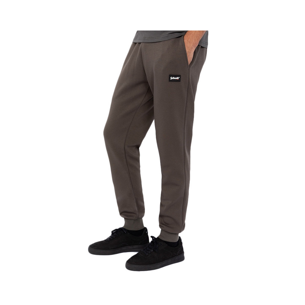 Schott Pantalon de survêtement Schott MOLETON POCHE