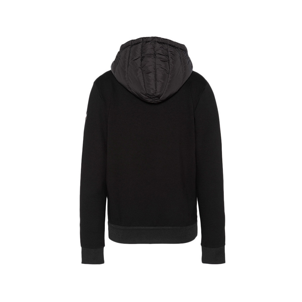 Schott Sweat à capuche Schott BIG SWEATSHIRT CAP BI MATIERE