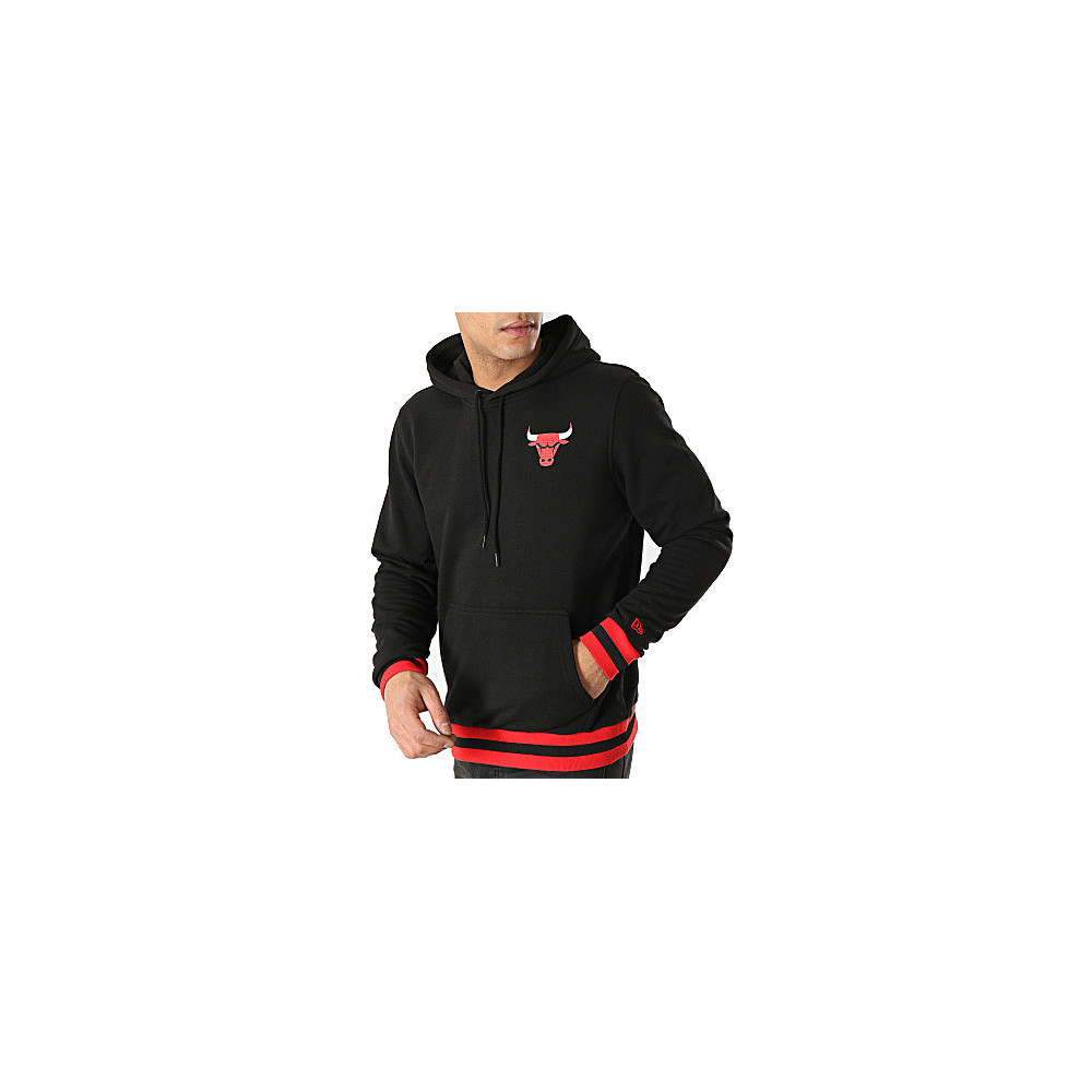 New Era Sweats New Era NBA STRIPE RIB HOODY CHIBUL