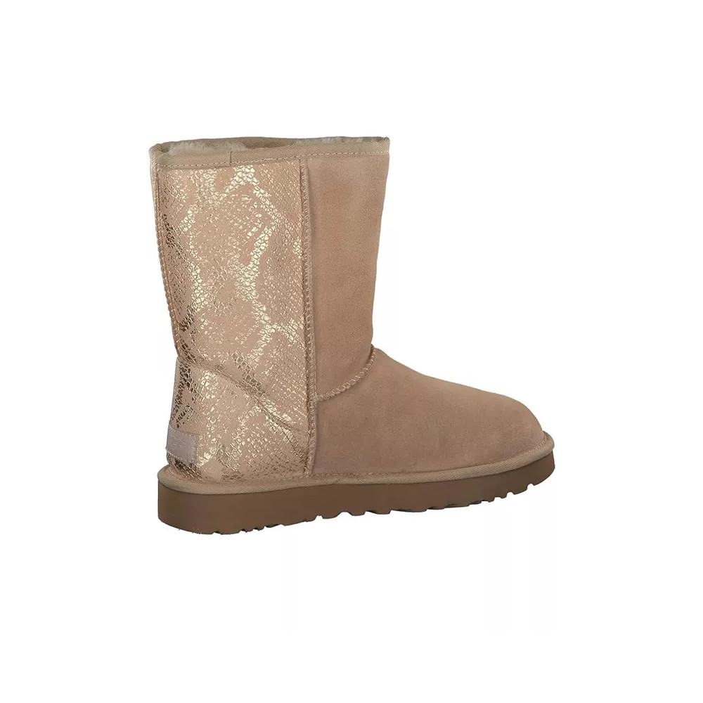 UGG Botte Deckers CLASSIC SHORT METALLIC SNAKE