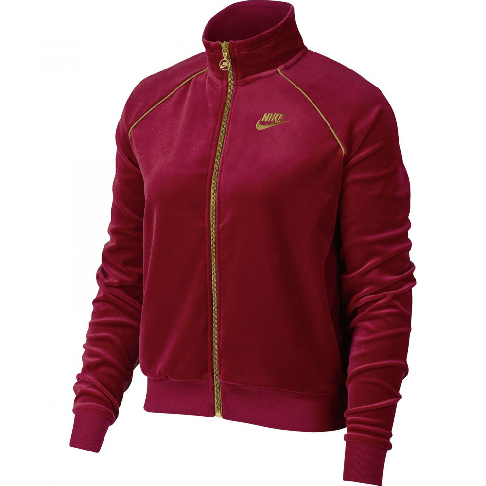 Nike Vestes de survÃªtement Nike W NSW TRK JKT VELOUR