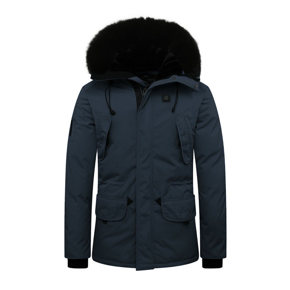 Helvetica Parka Helvetica VOLCANO EWARM DARK EDITION