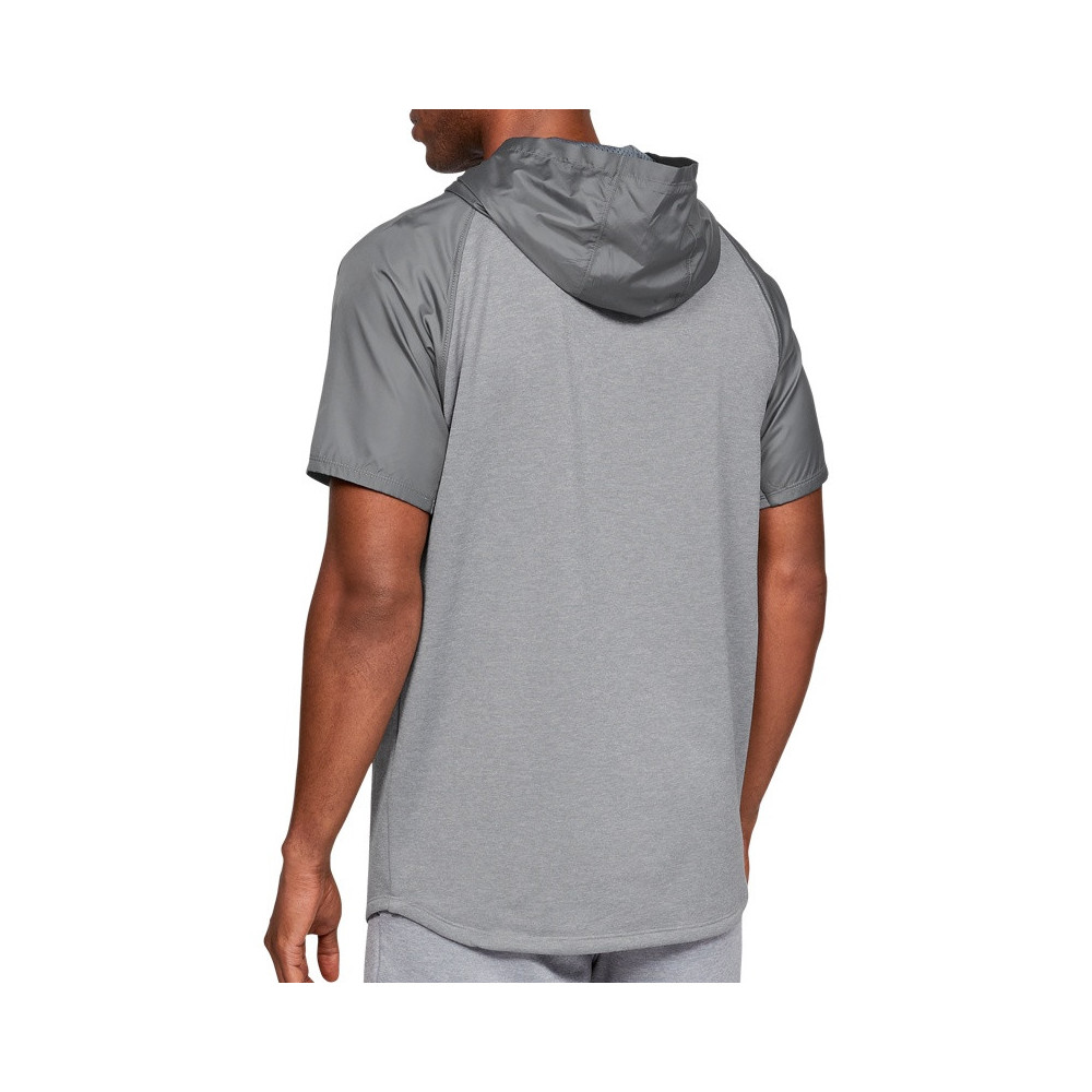 Under Armour Tee-shirt Under Armour MK1 TERRY SS HOOD