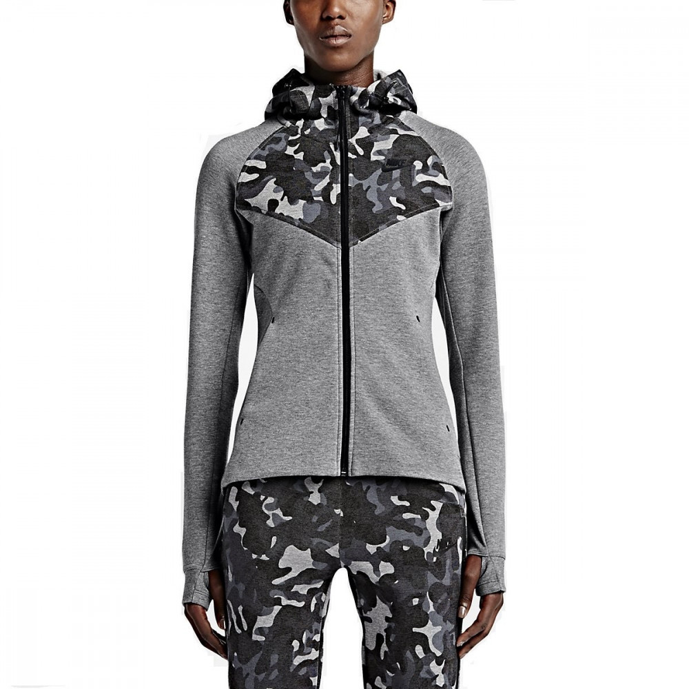 Nike Sweat Nike Tech Fleece Full-Zip Print - 685491-091