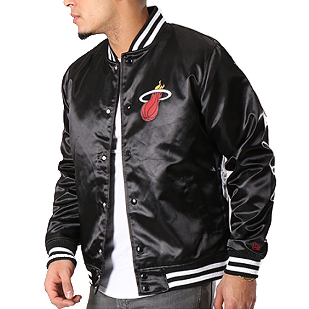 New Era Blouson New Era TIP OFF SATEEN MIAMI HEAT