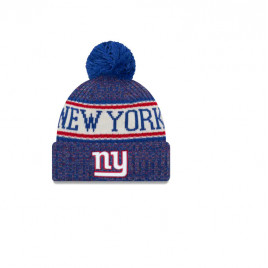 New Era Bonnet New Era NEW YORK GIANTS 2018 SIDELINE BOBBLE CUFF KNIT