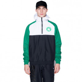 New Era Veste coupe-vent New Era BOSTON CELTICS HOODED WINDBREAKER