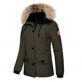 Helvetica Parka Helvetica Femme ONTARIO RACCOON EDITION