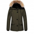 Helvetica Parka Helvetica Femme ONTARIO RACCOON EDITION