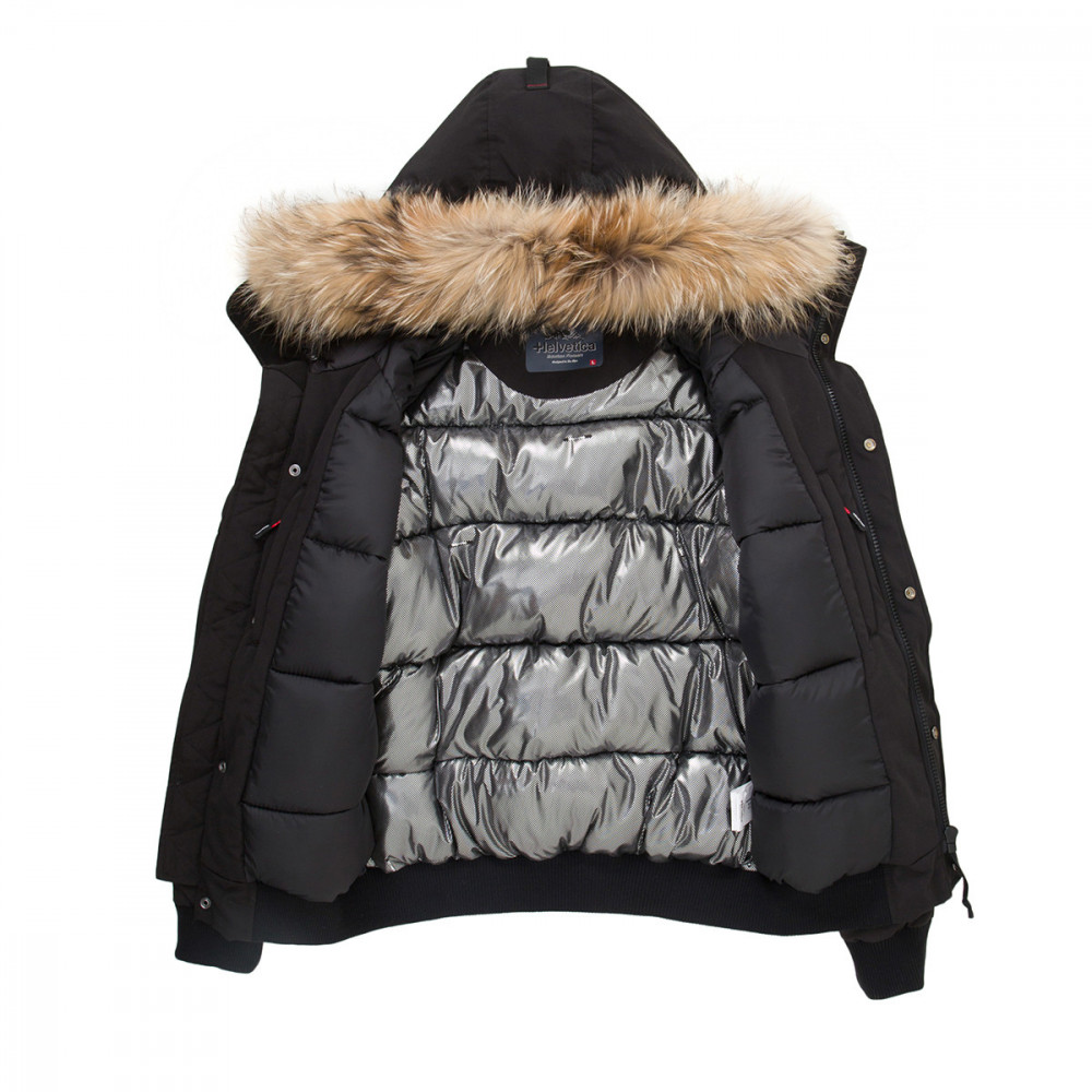 Helvetica Parka Helvetica Femme ONTARIO RACCOON EDITION