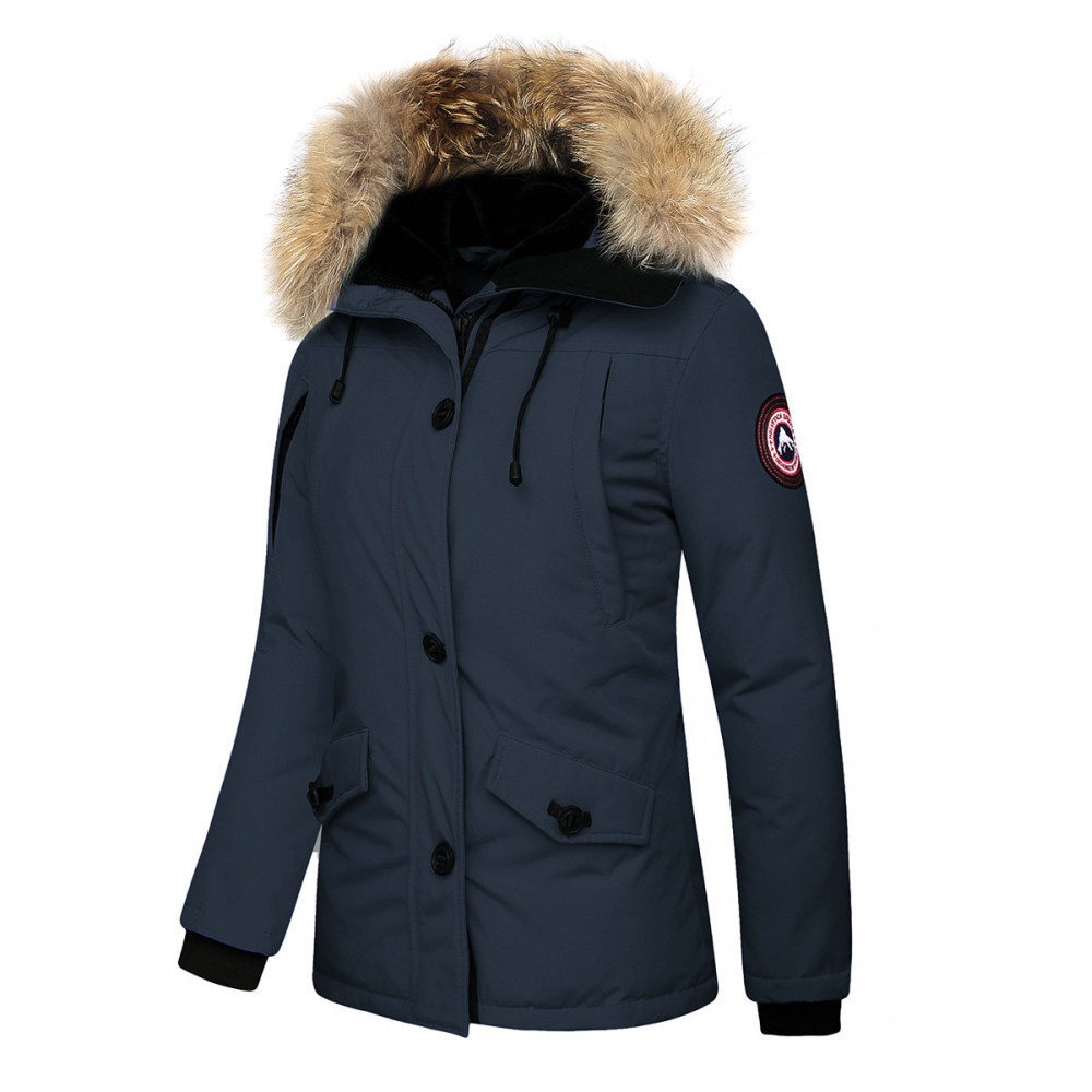 Helvetica Parka Helvetica Femme ONTARIO RACCOON EDITION