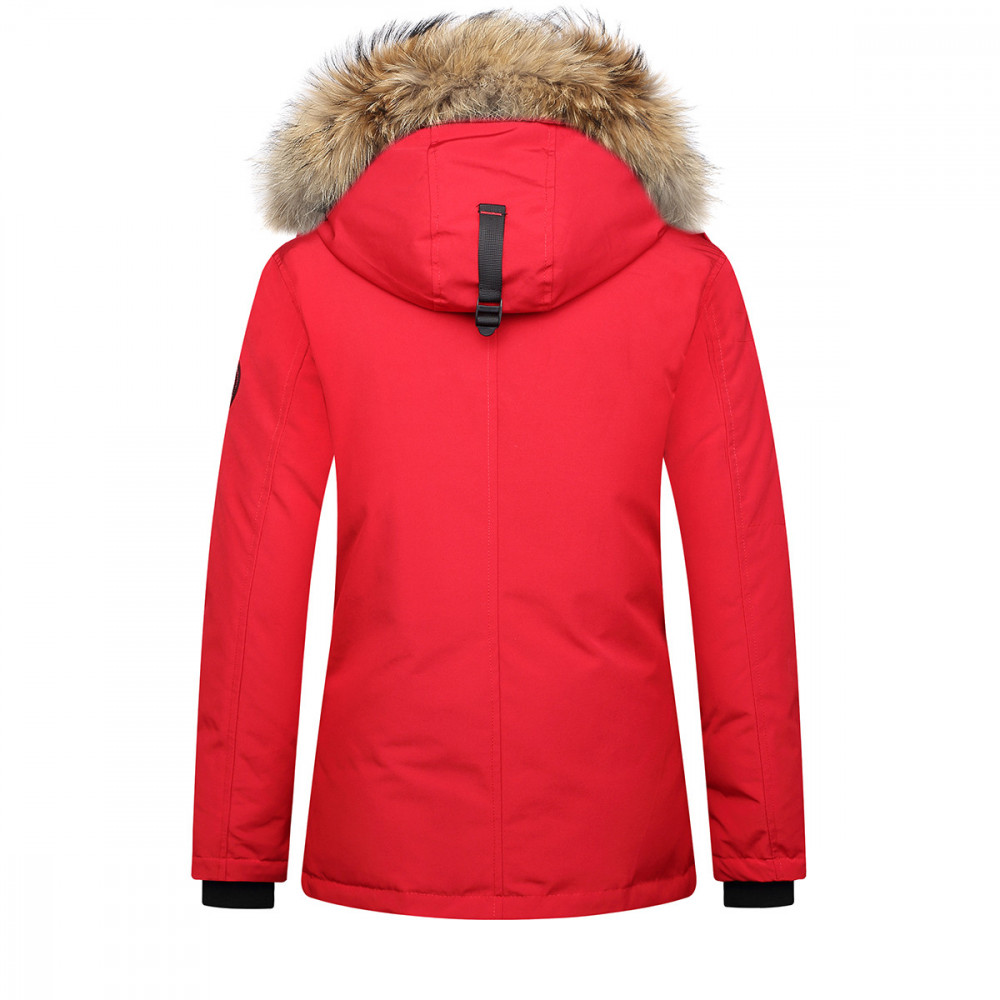 Helvetica Parka Helvetica Femme ONTARIO RACCOON EDITION