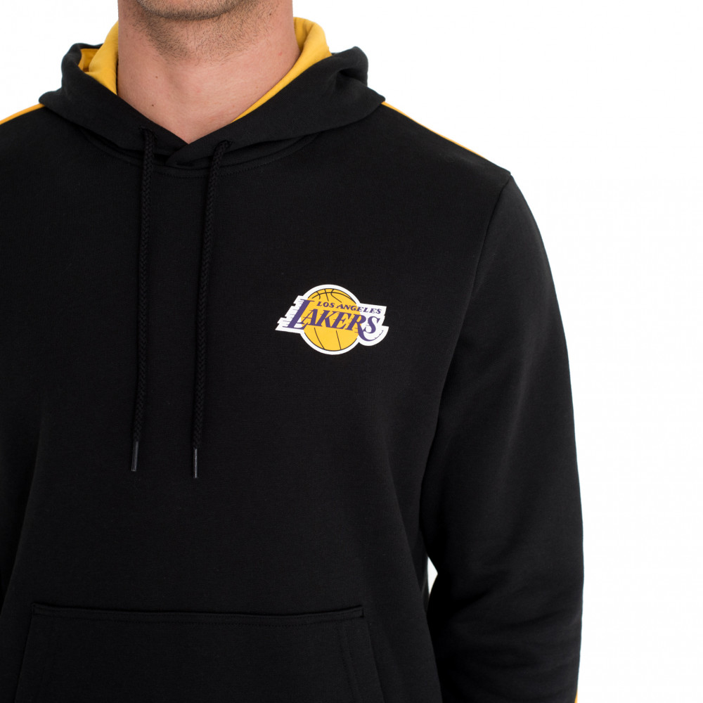 New Era Sweat à capuche New Era LOS ANGELES LAKERS STRIPED