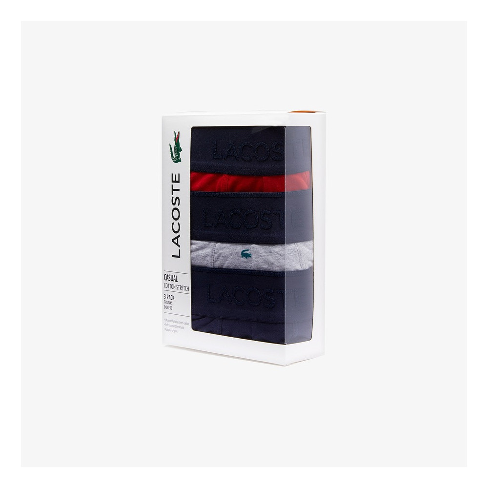 Lacoste Pack de 3 boxers Lacoste