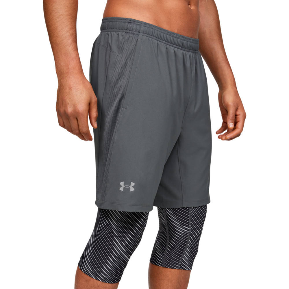 Under Armour Short Under Armour LONG 2-en-1 LAUNCH SW PRINTED