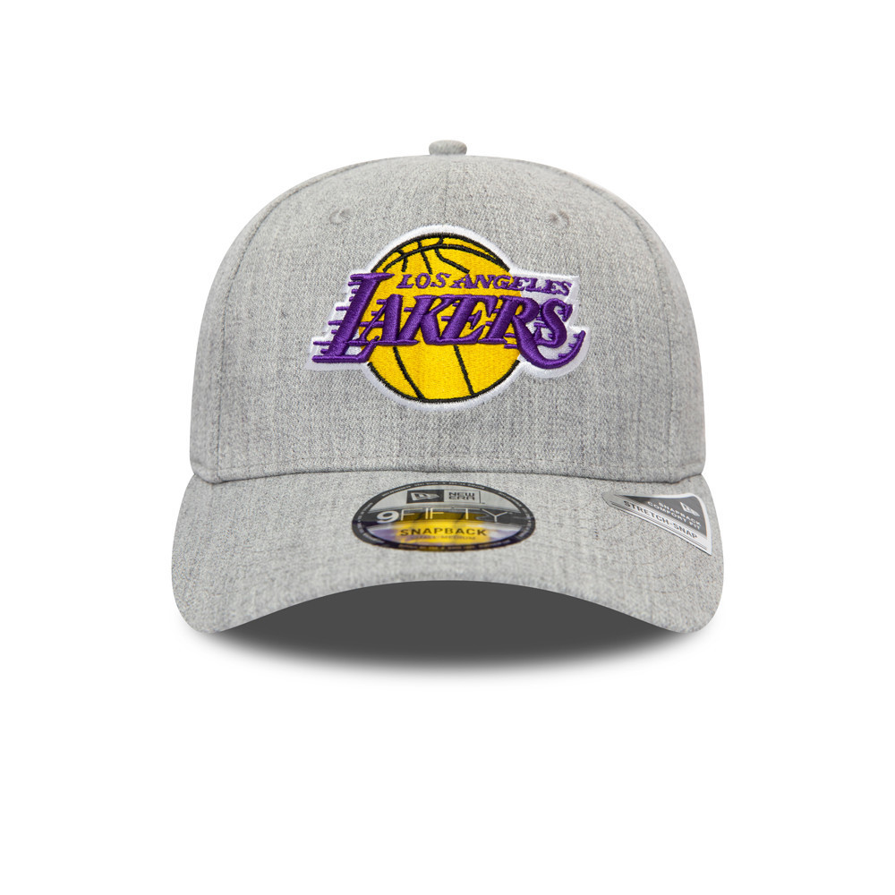 New Era Casquette New Era LOS ANGELES LAKERS HEATHER BASE STRETCH SNAP 9FIFTY