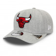 New Era Casquette New Era CHICAGO BULLS HEATHER BASE STRETCH SNAP 9FIFTY