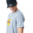 New Era Tee-shirt New Era LOS ANGELES LAKERS BLOCK WORDMARK