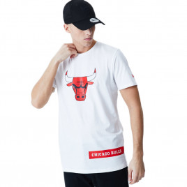 New Era Tee-shirt New Era CHICAGO BULLS BLOCK WORDMARK