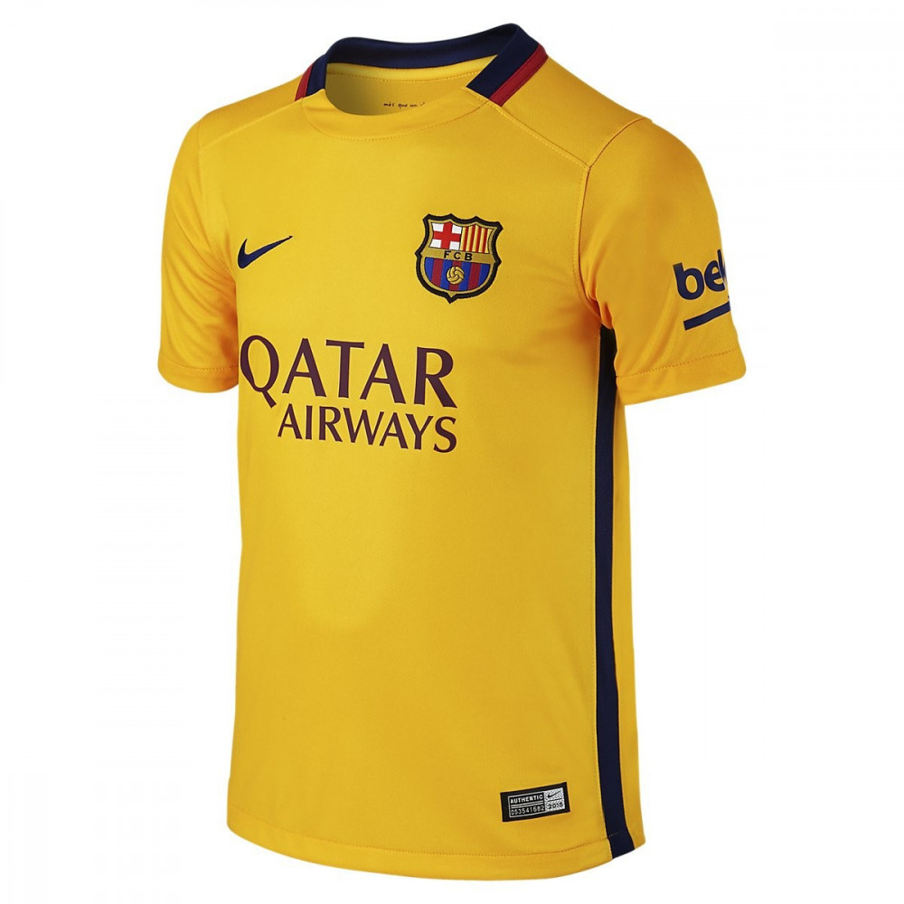 Nike Maillot de football Nike Junior FC Barcelona Away Stadium 2015/2016 - 659028-740