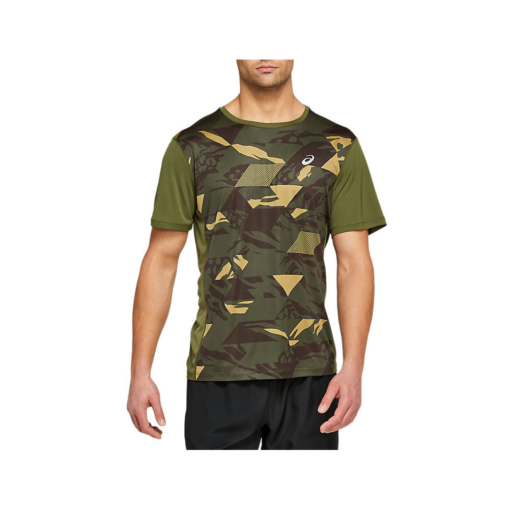 Asics Tee-shirt Asics FUTURE CAMO SS TOP