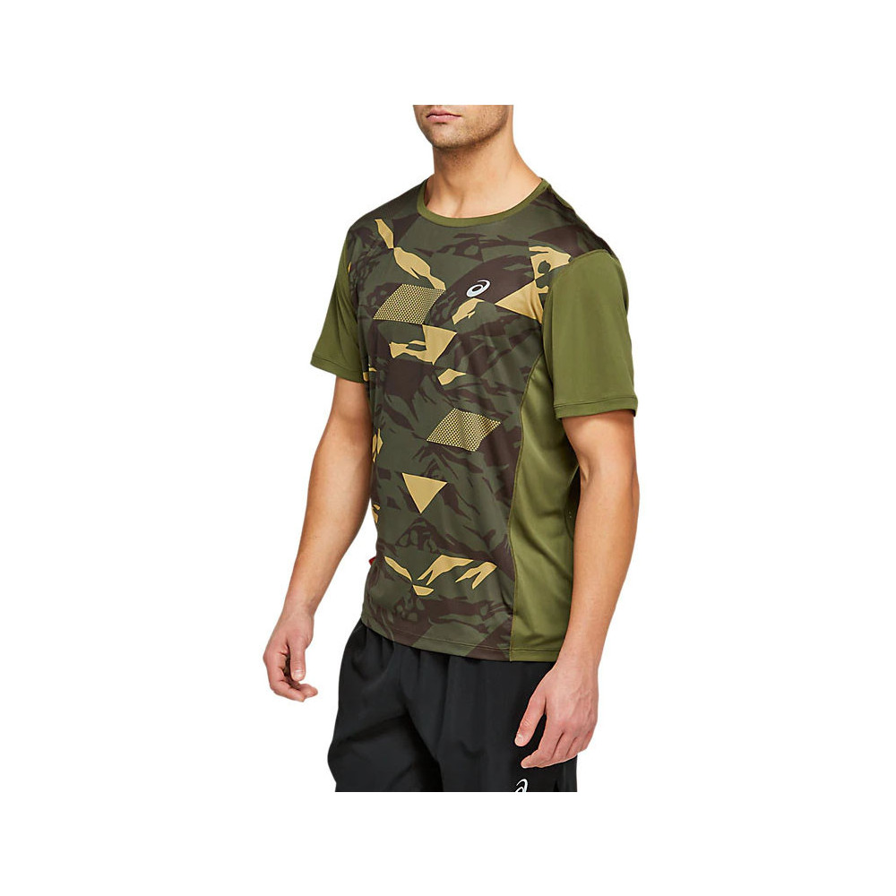 Asics Tee-shirt Asics FUTURE CAMO SS TOP