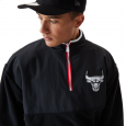 New Era Sweat à capuche New Era NBA EASTWEST COAST QTR ZIP FLEECE CHICAGO BULLSL