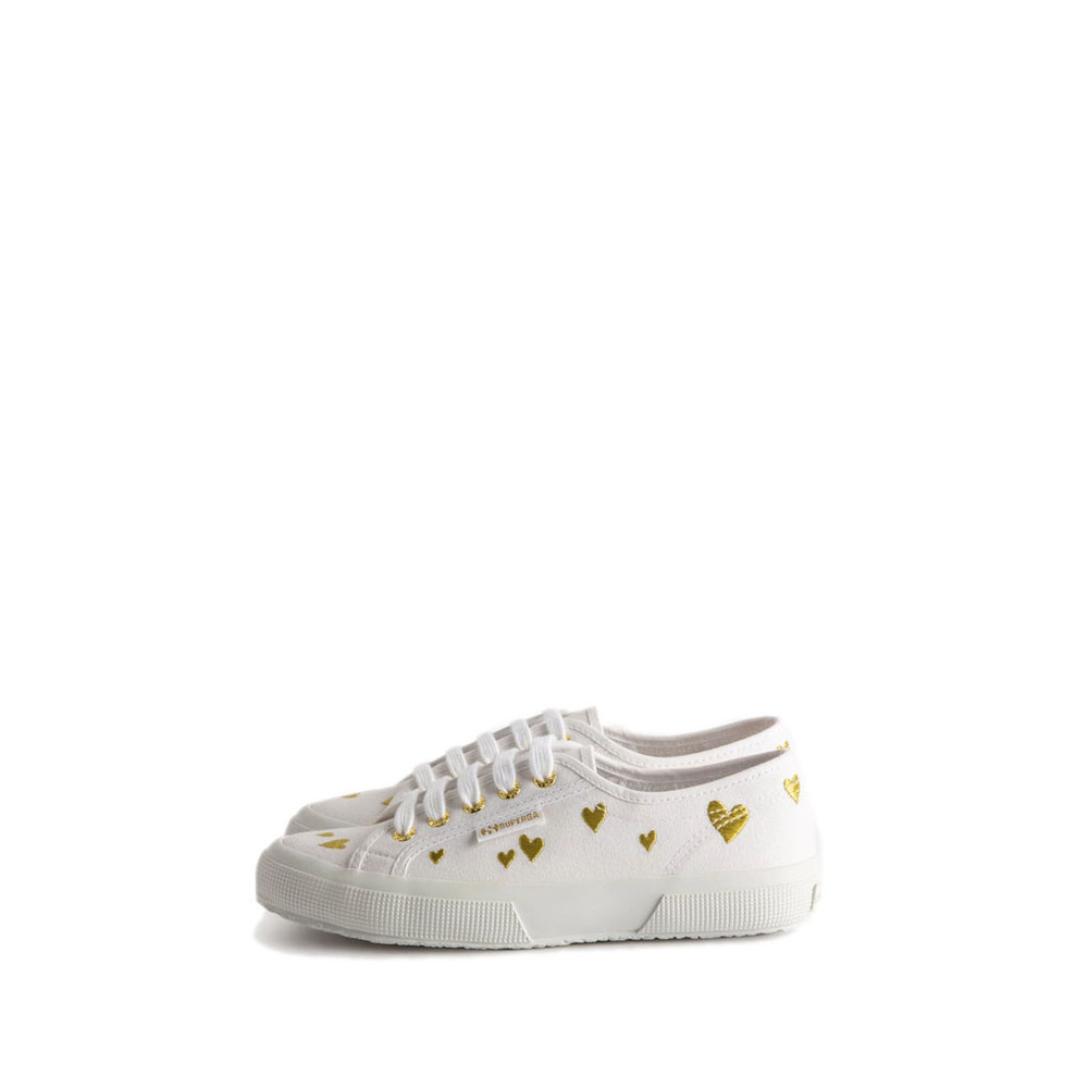 Superga Basket Superga 2750 HEARTS EMBROIDERY Cadet