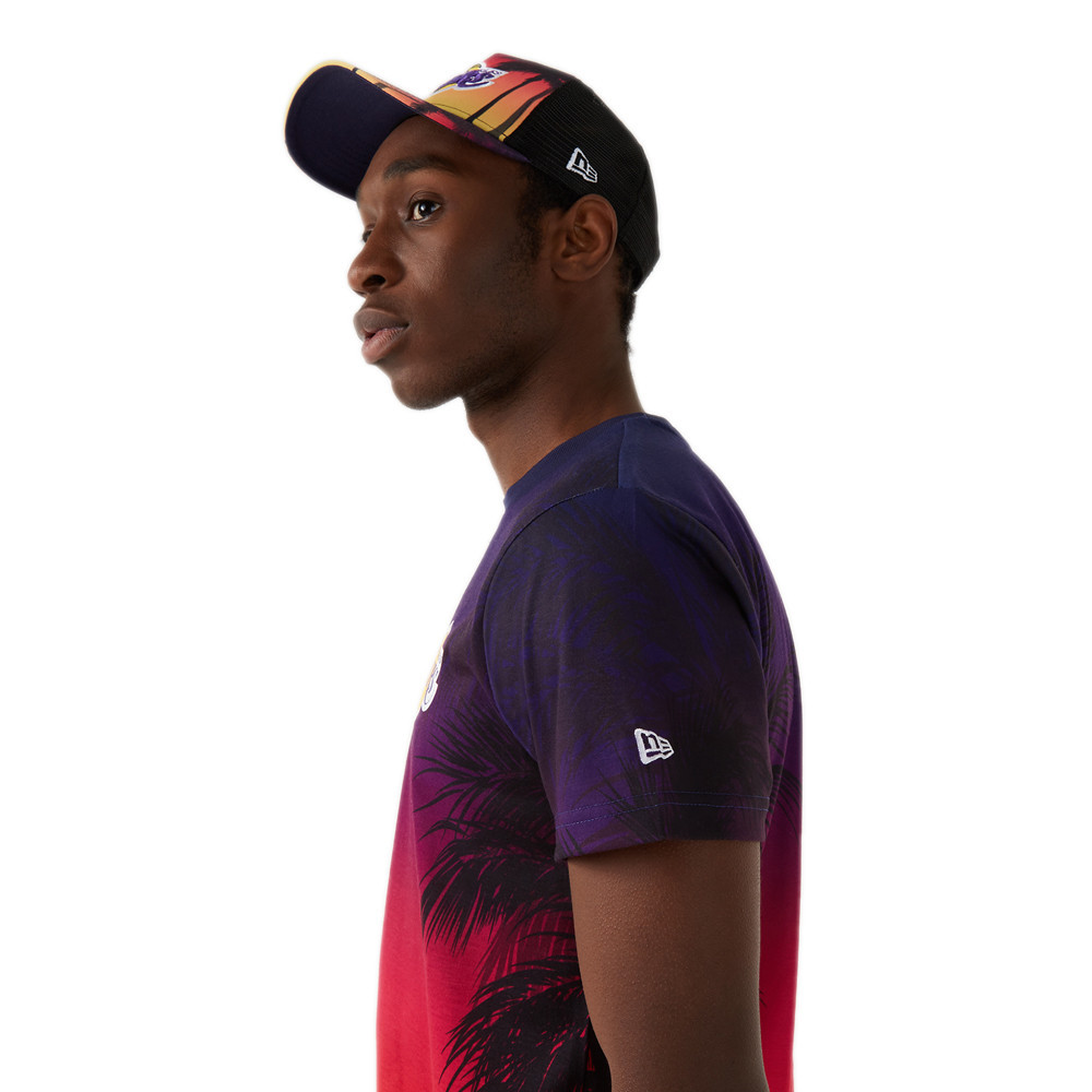 New Era Tee-shirt New Era LOS ANGELES LAKERS COASTAL HEAT