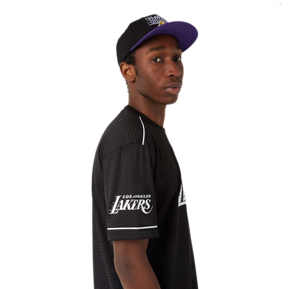 New Era Tee-shirt New Era LOS ANGELES LAKERS TEAM LOGO OVERSIZED