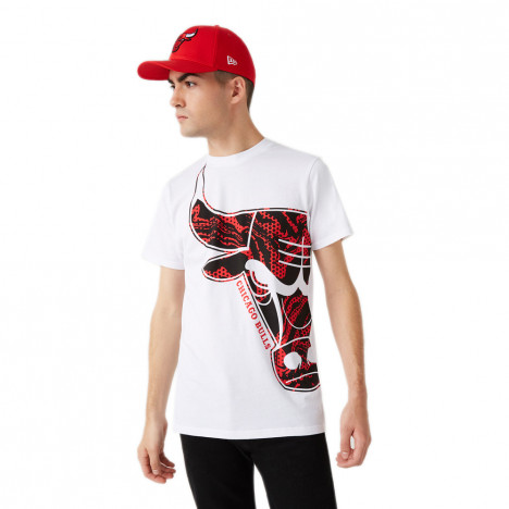 New Era Tee-shirt New Era CHICAGO BULLS OIL SLICK PRINT