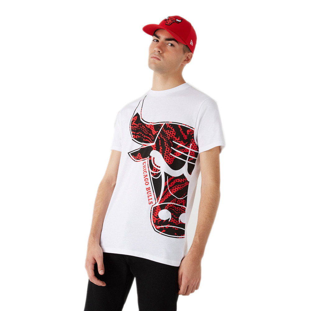 New Era Tee-shirt New Era CHICAGO BULLS OIL SLICK PRINT